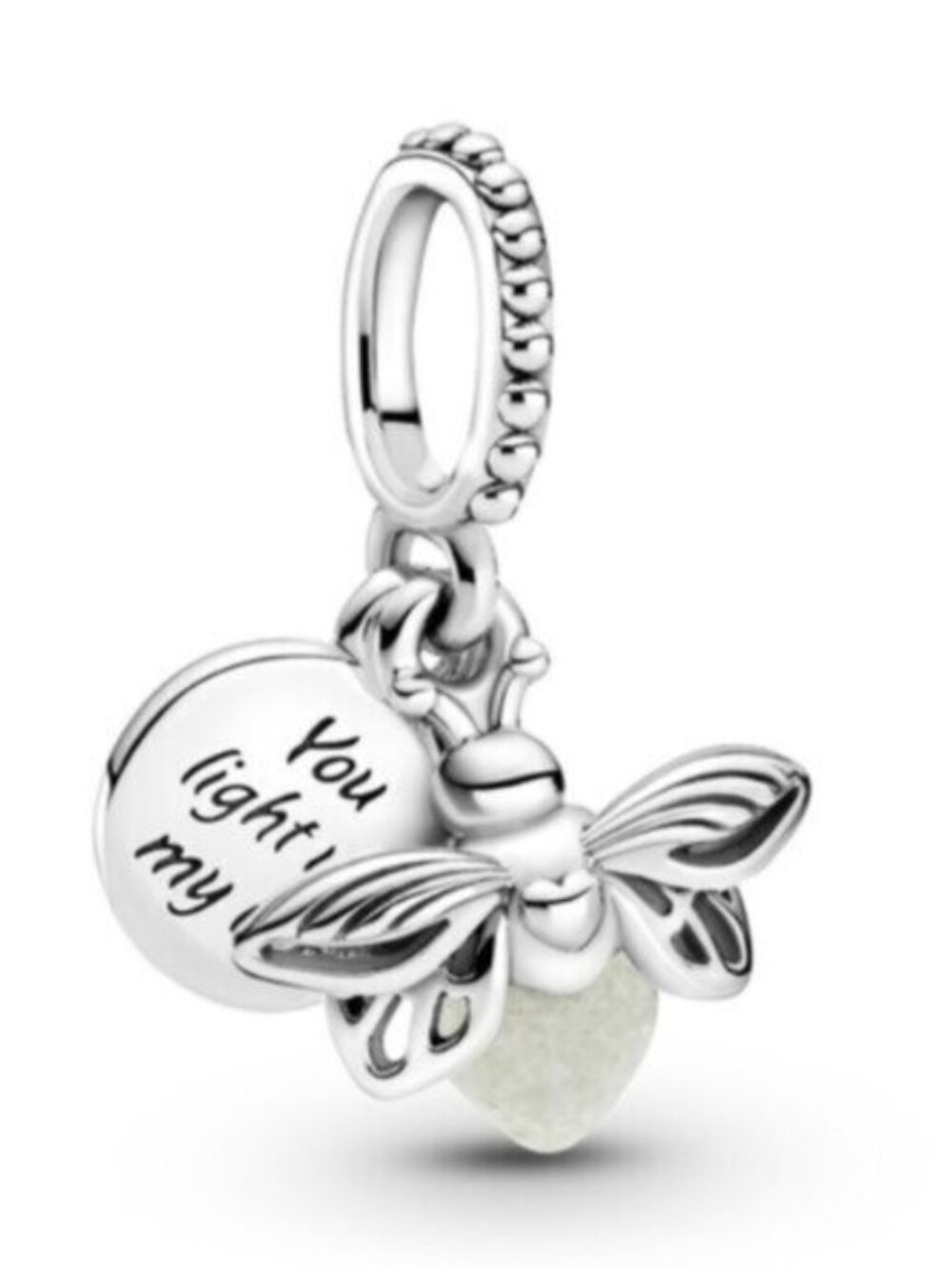 Pandora Glow-in-the-dark Firefly Dangle Charm